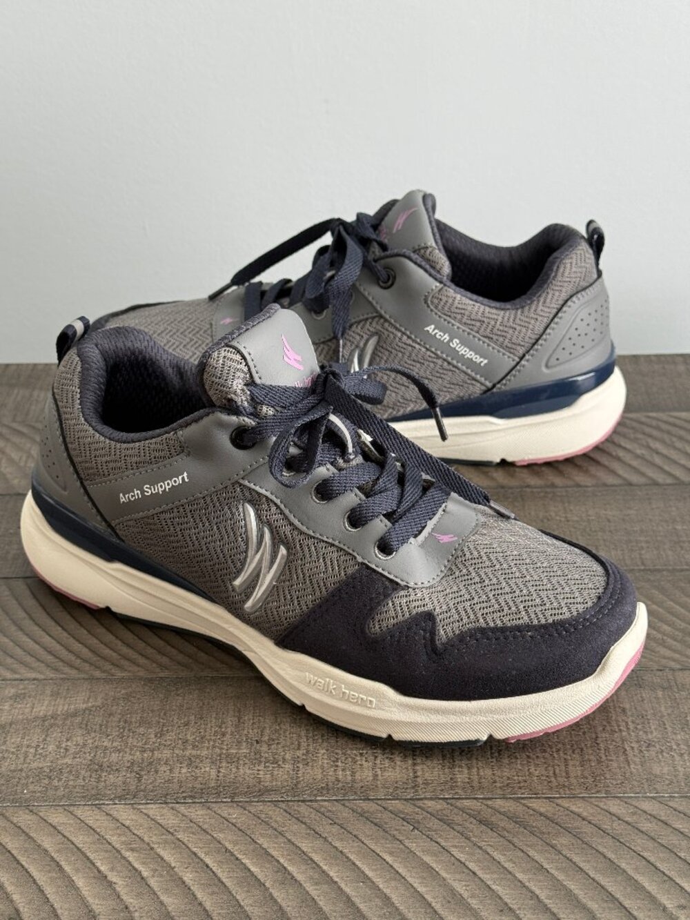 Walk Hero Women's Arch Support Shoes Walking Shoes Size 8.5